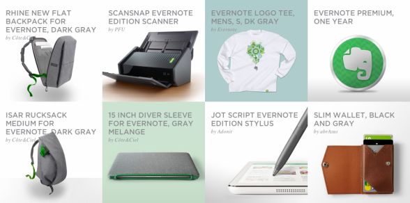 「Evernote」のネットショップオープン！ 生活雑貨販売へ