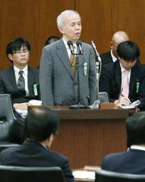 【原発汚染水】 東電社長「総理と同じ考え」 港湾外への影響否定