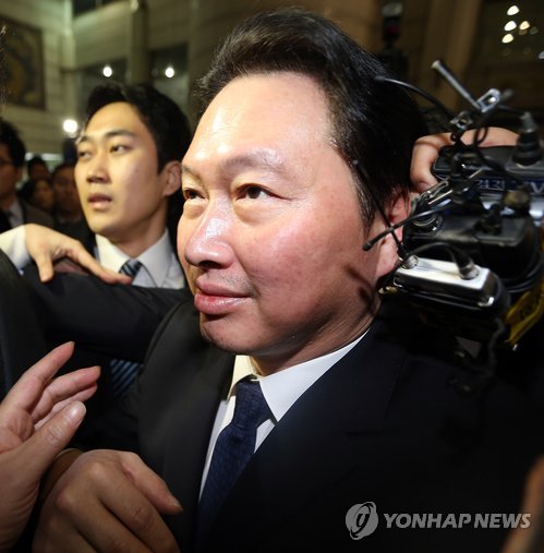 韓国・ＳＫグループ会長、高裁でも実刑判決