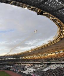 東京国体が開幕 五輪ムード高める演出随所に