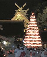 戸畑祇園大山笠 大遷宮祝い奉納