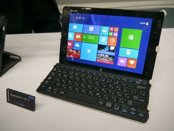 シャープ、Windows 8.1タブレットPC「Mebius Pad」