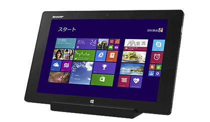 シャープ、Windows 8.1搭載の10.1型タブレット端末「Mebius Pad」