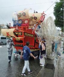 台風第２４号、山口・萩市の西北西を北東へ（山口県）