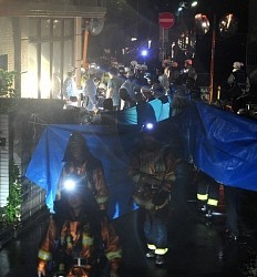 病院火災、１０人死亡＝元院長夫婦と入院患者８人—未明、初期消火できず・福岡