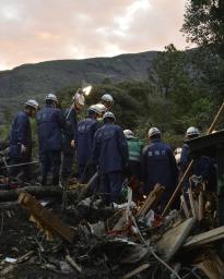 伊豆大島「勧告」なく避難遅れた