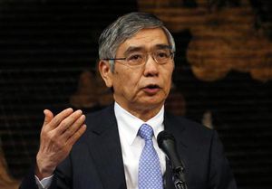 異次元緩和効果で経済・物価に前向きな動き＝日銀総裁