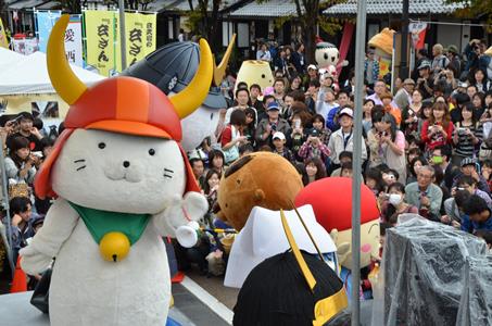 彦根市 ご当地キャラ博始まる