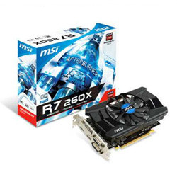 MSI、OC仕様のRadeon R7 260X/250を搭載したグラフィックスカード2モデル