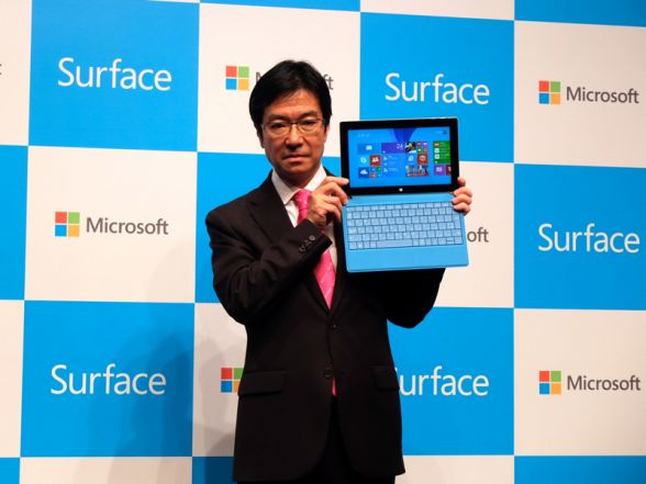 樋口社長「新SurfaceでWindows全体を盛り上げる」