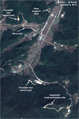 北朝鮮、新たなミサイル発射台を増設のもよう