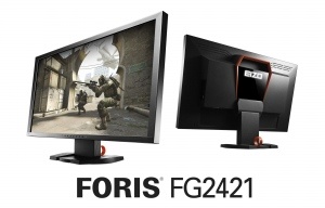 EIZO、ゲーム向けPCディスプレイ初の“240Hz”駆動を実現した「FORIS FG2421」