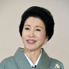 旭日小綬章を受賞した女優の十朱幸代さん＝清水敏明撮影