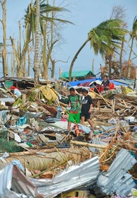 フィリピンへ熱帯低気圧接近 レイテ島など二次災害の恐れ