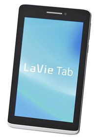 NEC、250gの7インチタブレット「LaVie Tab S」