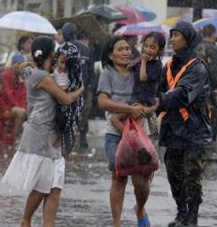 台風被害のフィリピン 政府、邦人の安否確認急ぐ