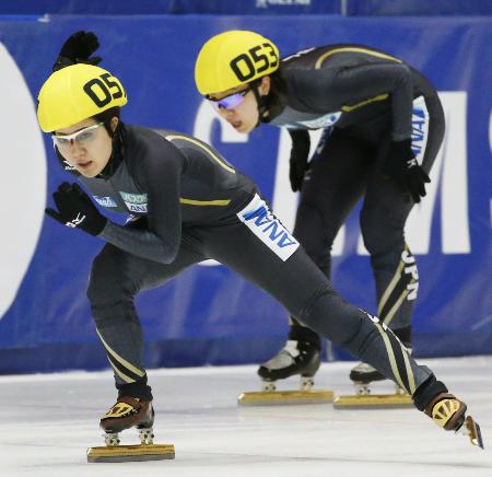 日本、女子リレー７位＝Ｗ杯ショートトラック