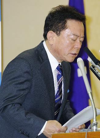 都知事 徳洲会側から５０００万円資金提供