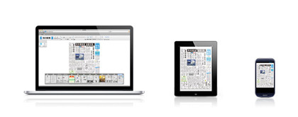 毎日新聞、定期購読者向けにスマホ/タブレットで5台まで紙面読めるサービス