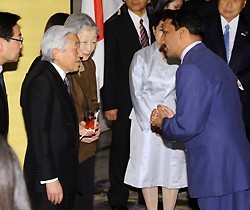 両陛下、インド南部チェンナイ初ご訪問