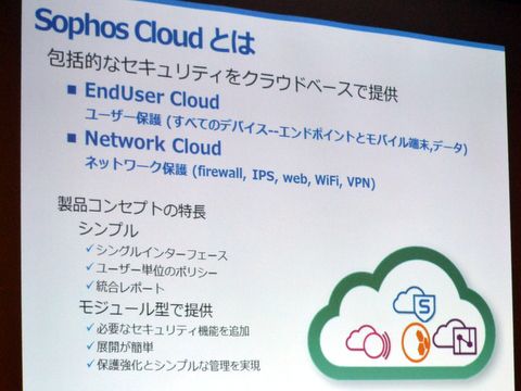 ソフォス、同社初のクラウド型セキュリティソリューションを発表