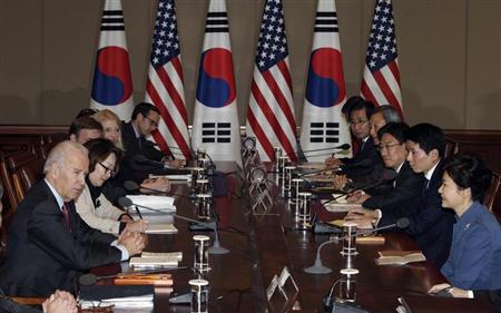 韓国防空圏拡張を決定 米副大統領、支持表明せず