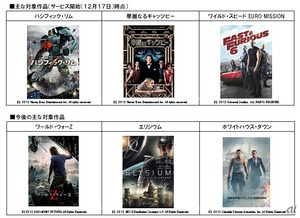 dビデオで新作映画のレンタルスタート! 『ワイルド･スピード』ほか名作多数