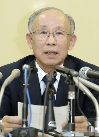 都知事選:宇都宮氏が出馬会見 新国立競技場見直し訴え