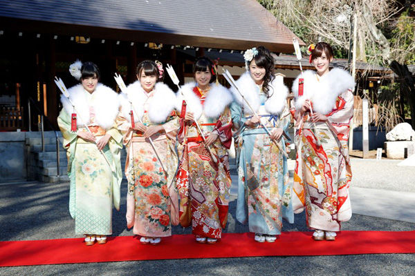 【イベントレポート】乃木坂46、メンバー5人が乃木神社で成人式