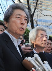 都知事選:細川氏、周到な戦略 小泉氏の支援確認