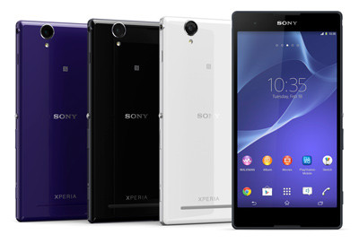 ソニーモバイル、「Xperia」の新モデル6型「Xperia T2 Ultra」と4型「Xperia E1」