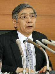 日銀総裁会見・主なやりとり(2)ベア実現で個人の景況感改善