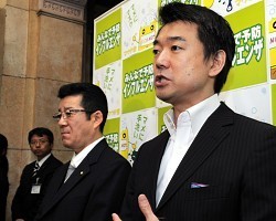 「大阪都」構想の議論難航 橋下市長出直し選言及も