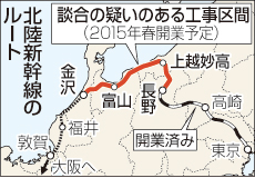 設備工事会社と機構を捜索＝新幹線融雪工事で談合容疑－東京地検