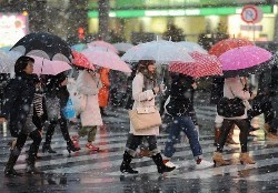 天気:雪降る寒い一日 ５日未明の路面凍結に注意呼びかけ