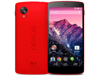 Nexus 5に新色のブライトレッド版が登場 - Google Playで販売