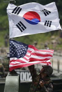 韓米連合司令部 軍事演習日程を正式発表＝２４日から