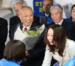 森田知事:「東京五輪、県の役割協議」 舛添氏当選で ／千葉