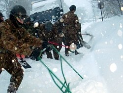 大雪:除雪作業の３人と連絡取れず 長野・佐久