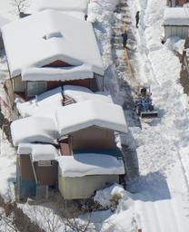 大雪:群馬・南牧村、孤立２日目