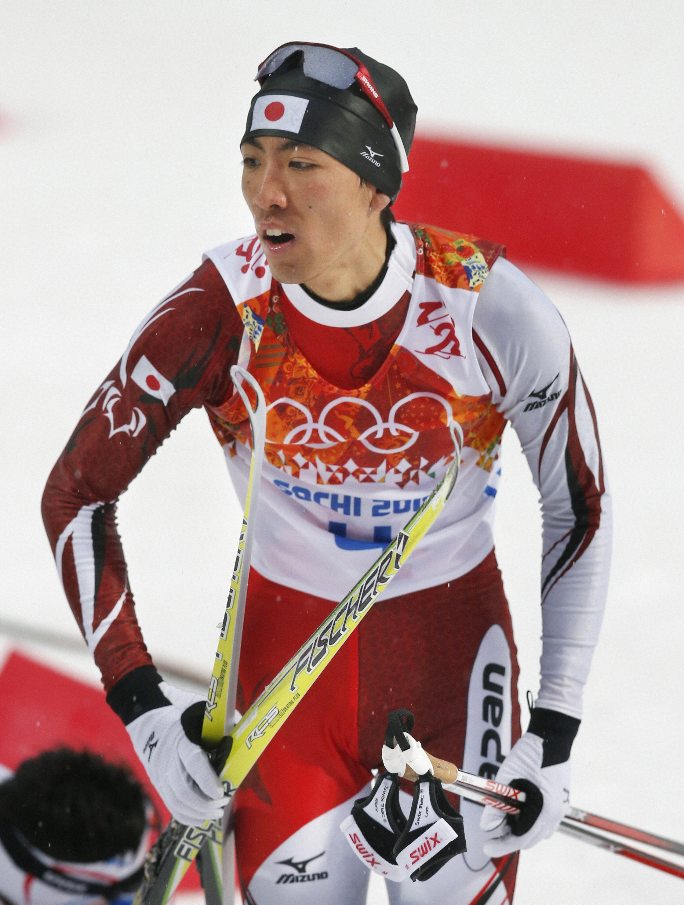 転倒無念 渡部暁斗６位 ノルディック複合ラージヒル