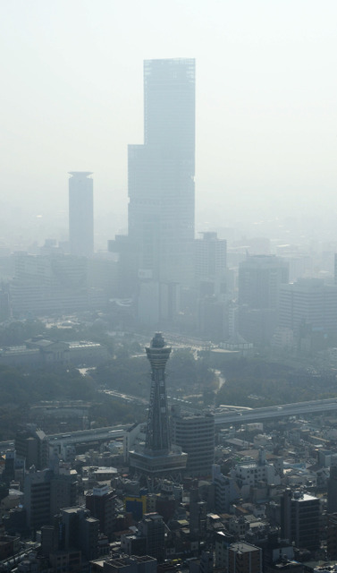 ＰＭ２．５、福島県初の注意喚起…学校でマスク配布