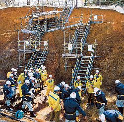 志賀原発 県専門委が断層調査