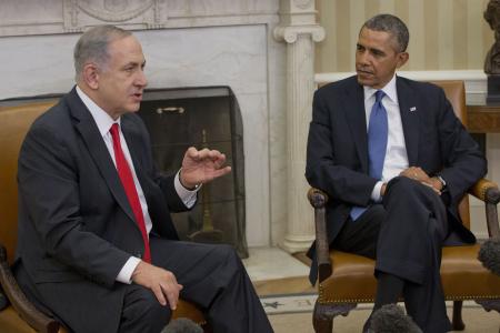パレスチナ和平:米大統領、イスラエル首相に「決断」要求