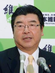 石原氏、原子力協定賛成か欠席なら処分…維新