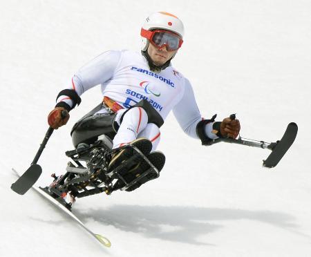 パラリンピック アルペン・狩野選手が金