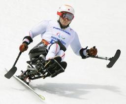 ソチパラリンピック２０１４:狩野、２大会連続金−−男子アルペン