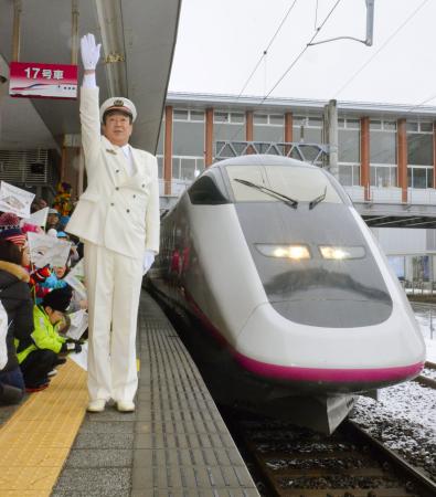 あさまに北陸新幹線車両 のぞみ１時間１０本 ＪＲ