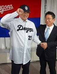 【プロ野球】 きょう引退試合で１日契約 山崎氏「楽しみたい」