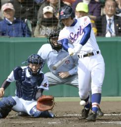 山梨学院 センバツ初戦突破ならず（山梨県）